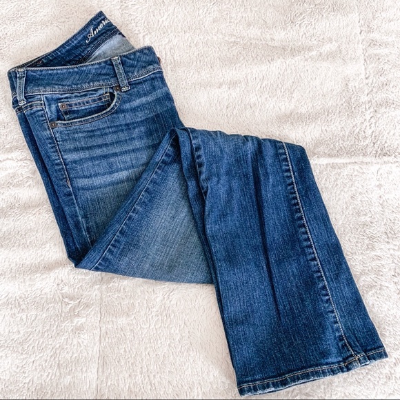 American Eagle Slim Boot Stretch Jeans Size 6 - Picture 1 of 6